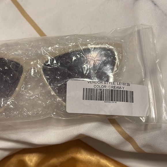 Cream Sunglasses - Picture 5 of 5
